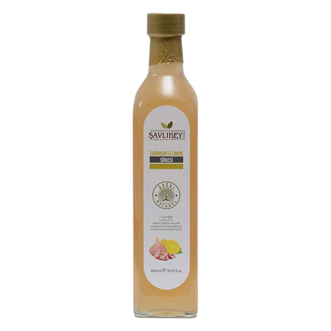 500ml-sarımsak&limon sirkesi